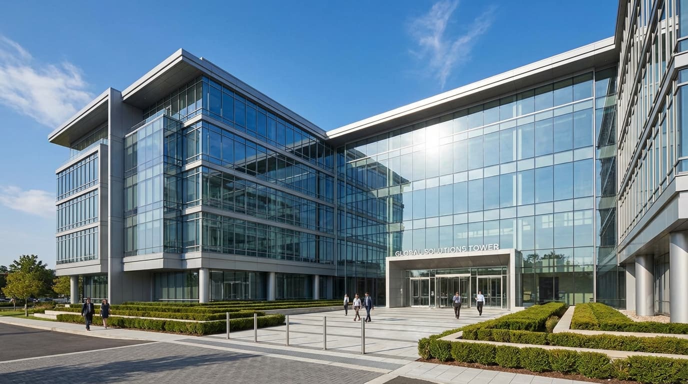 Modern office building